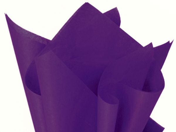 New DARK PURPLE Tissue GIFT Paper 15x20 WEDDING 100sht  