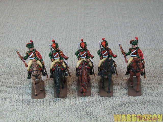 20mm Plastic Nap WDS painted French General Staff b99  