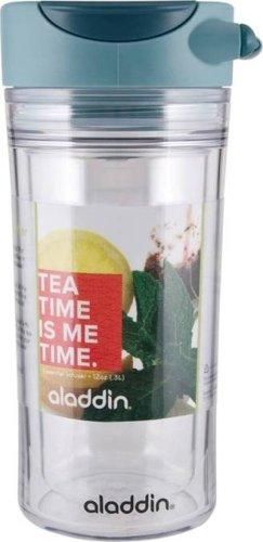 NEW ALADDIN TEA 12 OUNCE INFUSER MUG, BLUE  