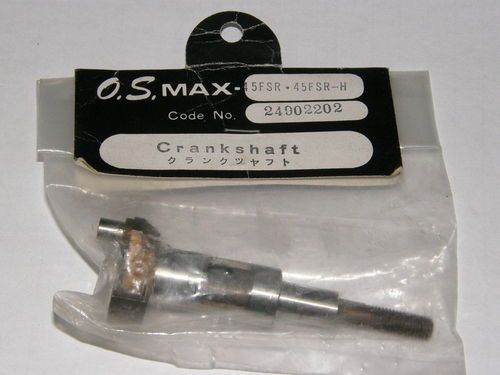 CRANKSHAFT FOR OS MAX .45 FSR or .45 FSR H NIB  