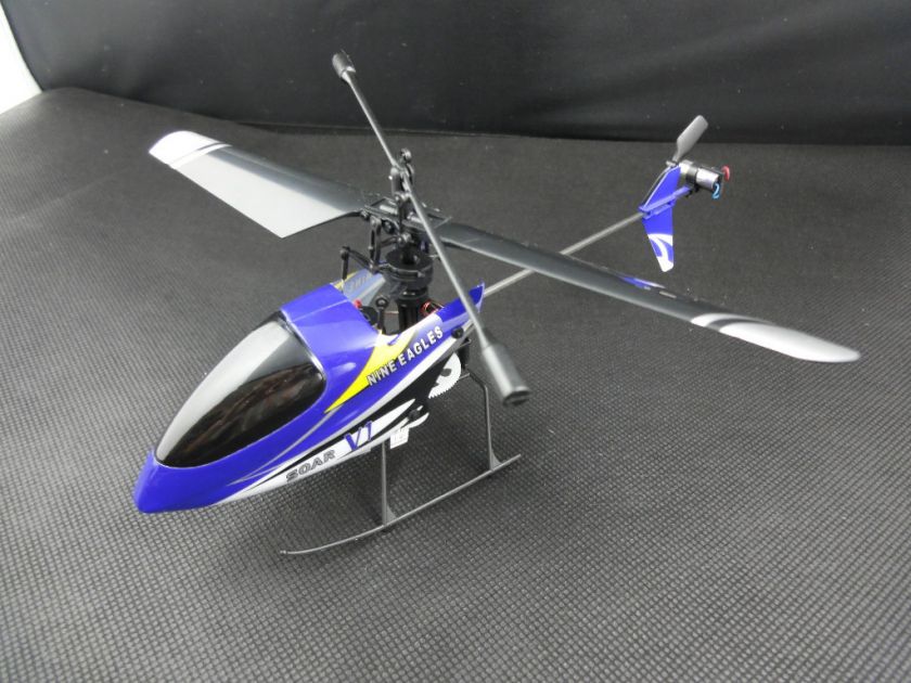 Nine Eagles NE R/C 260A 4CH SOLO PRO II RTF Helicopter blue  