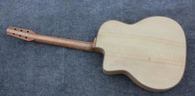 NEW BRAND AAA Hand carved Archtop Jazz Acoustic Project Unfinish 