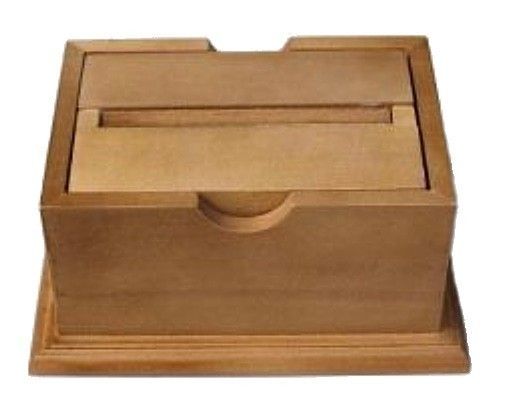 WOOD CIGARETTE DISPENSER BOX ~SURPRISE & DELIGHT~  