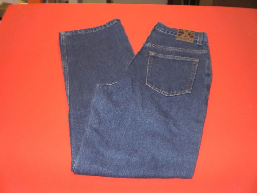 TWENTY 1 CXS BOYS JEANS SIZE 18 REG 28 X 30 DARK BLUE  