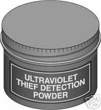 ULTRAVIOLET THIEF DETECTION POWDER  