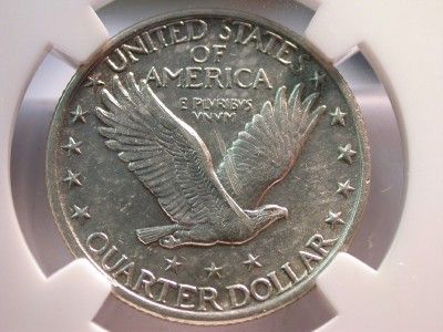   AU DETAILS STANDING LIBERTY 25c QUARTER ID#L118     