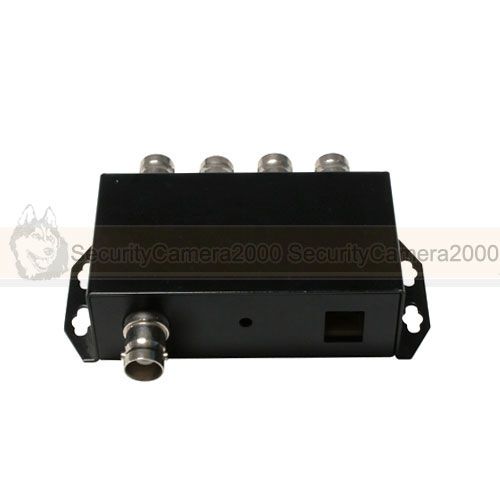 1CH Input 4CH Output Video Quad Processor Splitter for CCTV Camera 