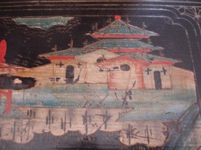 QING DYNASTY WOODEN CHEST CHINESE ANTIQUE 150 YRS OLD  