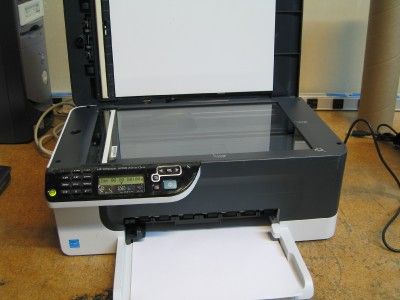 HP OfficeJet J4550 All In One Inkjet Printer pg# 878; w/ink, cables 