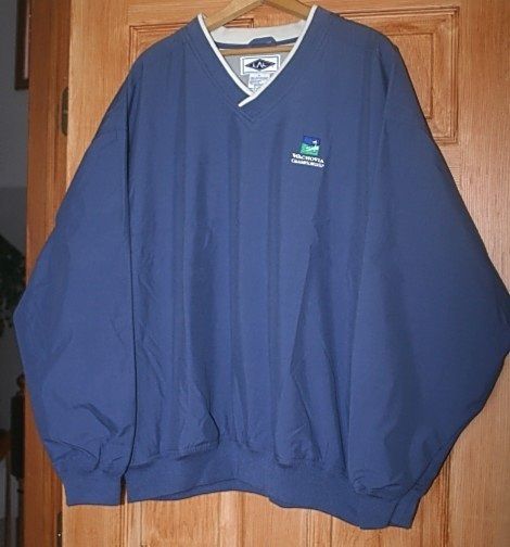 Wachovia Championship GOLF PULLOVER Jacket NEW XL  