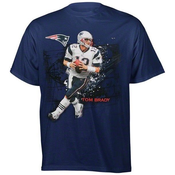 NEW ENGLAND PATRIOTS Tom Brady Player Graphic T Shirt YOUTH M  