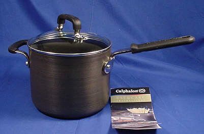 Calphalon Everyday Nonstick 4 1/2 Quart Saucer Pan NIB  