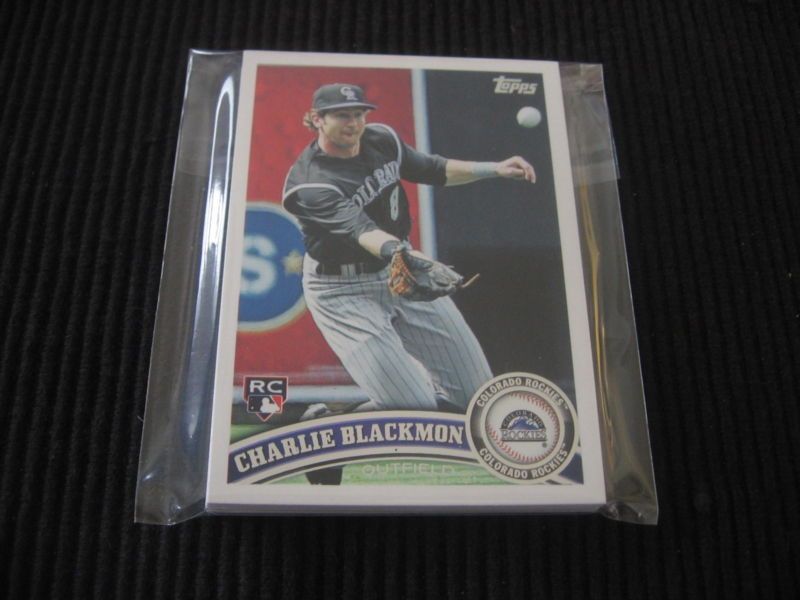 2011 TOPPS #1 #2 & UPDATE COLORADO ROCKIES TEAM SET 37 CARDS WITH 