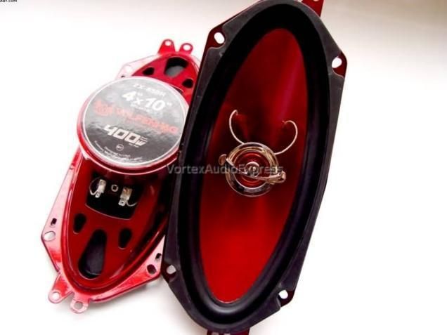 Volfenhag ZX858R 4X10 2 Way Car Coaxial Speaker 400W  