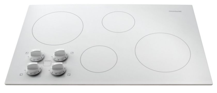 Frigidaire 32 32 Inch White Electric Stovetop Cooktop FFEC3225LW 