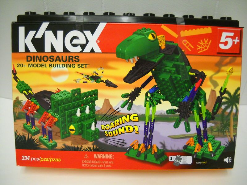 NEX DINOSAURS 20+ MODEL BUILDING SET 334 PIECES 5+YRS  