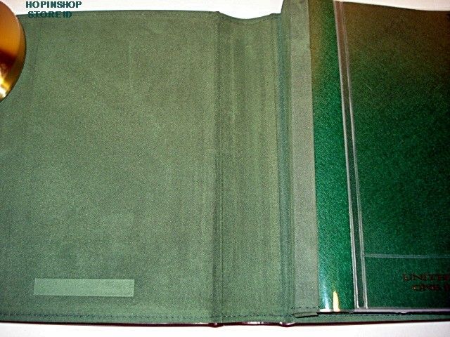 US PAPER CURRENCY MONEY HOLDER COLLECTORS ALBUM BOOK  