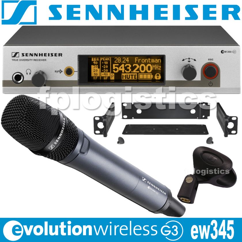 Sennheiser ew345G3 ew345 G3 ew 345 345G3 Vocal Wireless Microphone 