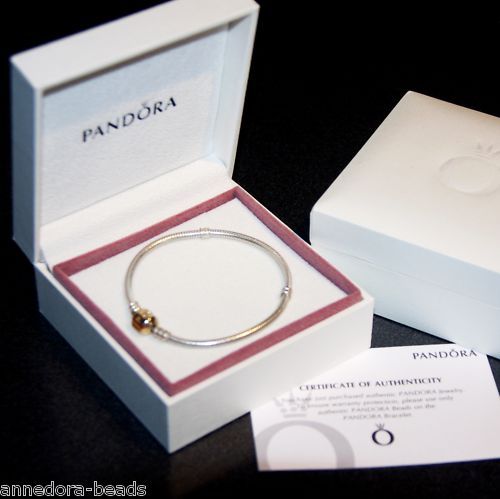 Authentic Pandora ALE 14k Gold 925 bracelet 21cm  