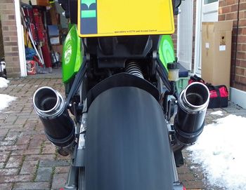   Z1000SX CARBON BIG BORE XLS EXHAUSTS CANS LINK PIPES & BAFFLES  