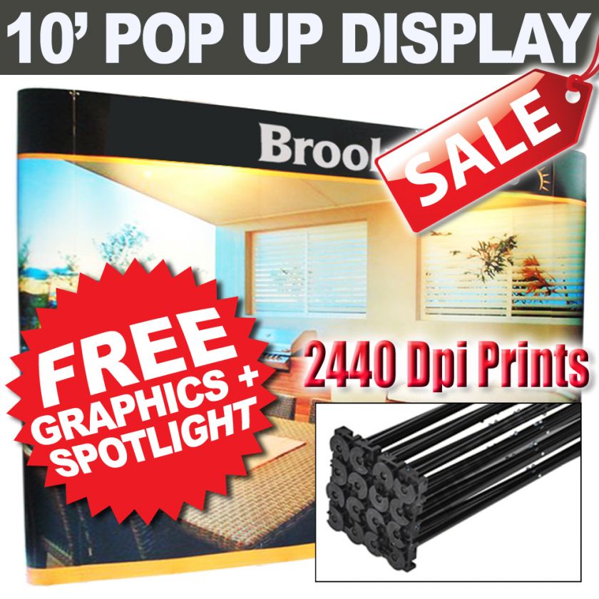 Pop Up Banners Trade Show Display Kiosk Booth Graphics  
