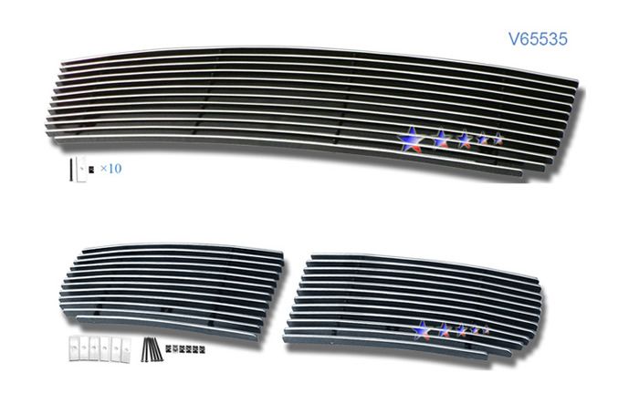 Billet Grille Insert 2007 2008 2009 VW Volkswagen Rabbit Front Bumper 