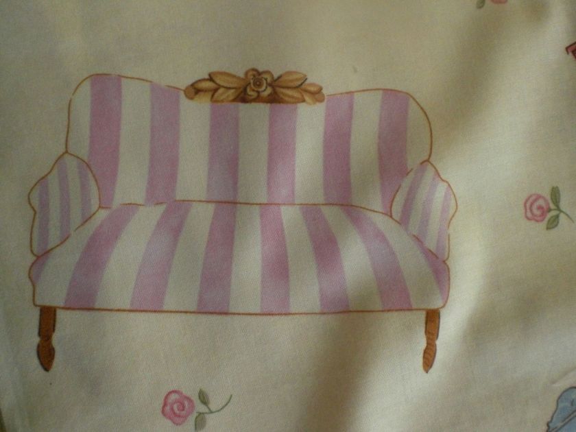   House Furniture Fabric    gorgeous Bed, Settee, Chest,Bathtub  