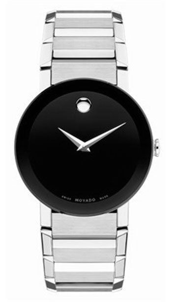   Saphire Dress Watch Stainless Steel Black Dial Watch 0606092  