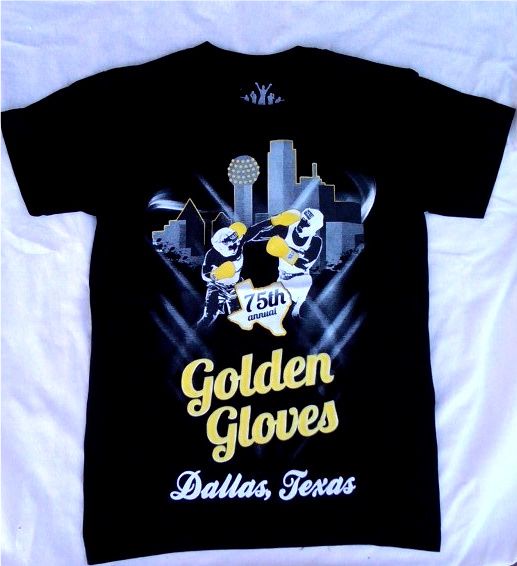 SM Golden Gloves Championship BOXING T shirt Grant  