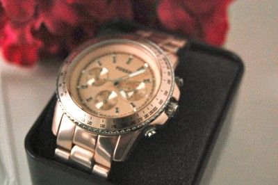   FOSSIL BLUSH STELLA ALUMINUM BOYFRIEND WATCH   