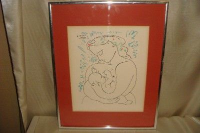 Pablo Picasso 1963 Maturnite Lithograph 29.4.63  