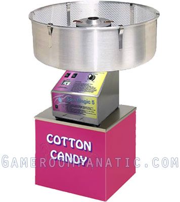 Cotton Candy Machine + Stand, Paragon Floss Maker Spinner w/ Aluminum 