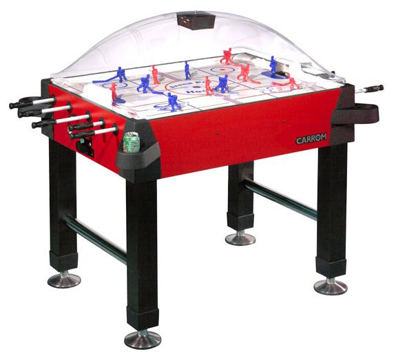 Arcade Stick Hockey, Carrom Dome Bubble Table Game New  