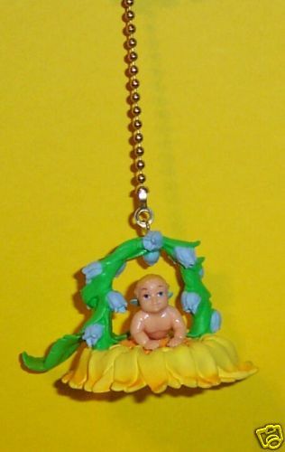 BABY FAIRY PRINCESS CUSTOM CEILING FAN PULL CHAIN  