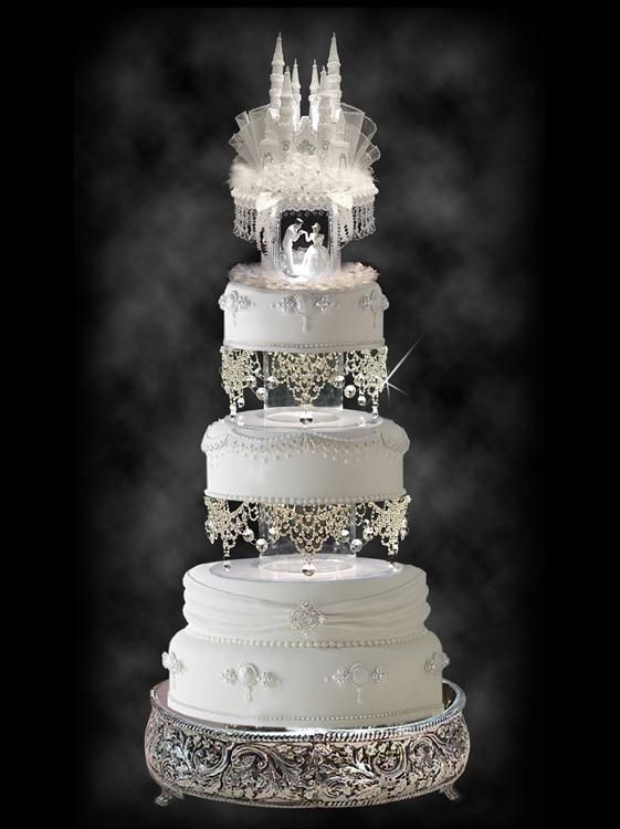 Cinderellas Castle COACH AND HORSES Weddng Cake Topper  