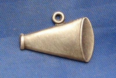 Vintage Silver Cheerleader Megaphone marked STERLING  