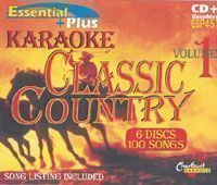 CHARTBUSTER #451 KARAOKE   CLASSIC COUNTRY   6 DISC SET  