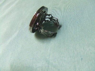 Steampunk Costume Jewelry ~ Watch Gear Ring Silver NEW  