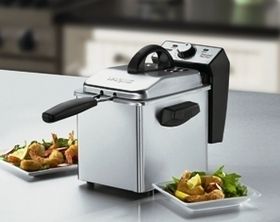 Waring Pro DF55 Prof. Mini 1 2/7 Lb Cap.S/S deep fryer  