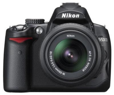 REFURBISHED NIKON D5000 DIGITAL SLR CAMERA + 9 LENS DELUXE KIT 