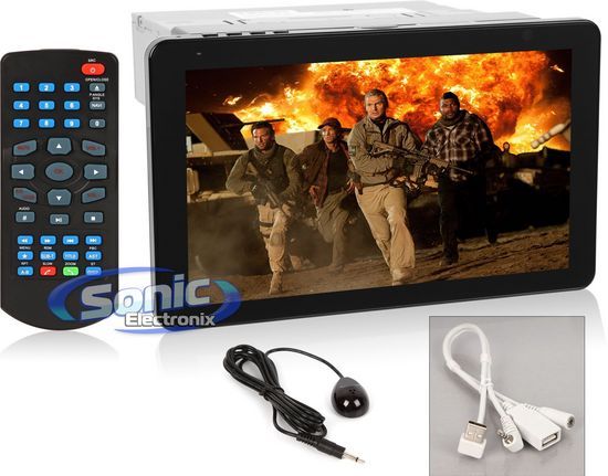   Acoustik PD 931NB In Dash 9.3 LCD Touchscreen DVD/DivX Car Receiver