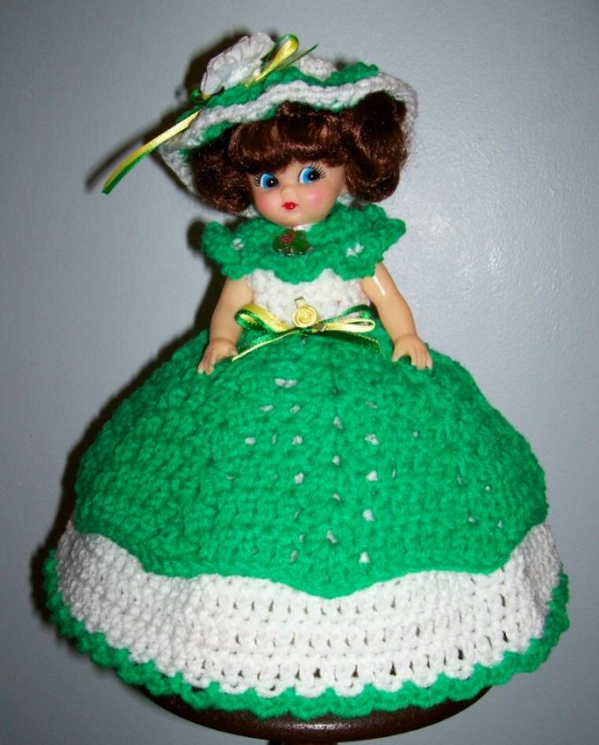 ST. PATRICKS DAY Air Freshener Doll TP Cover CROCHET  