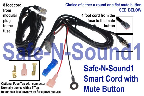 Bel Beltronics Radar Direct Cord Hard Wire SMART MUTE  