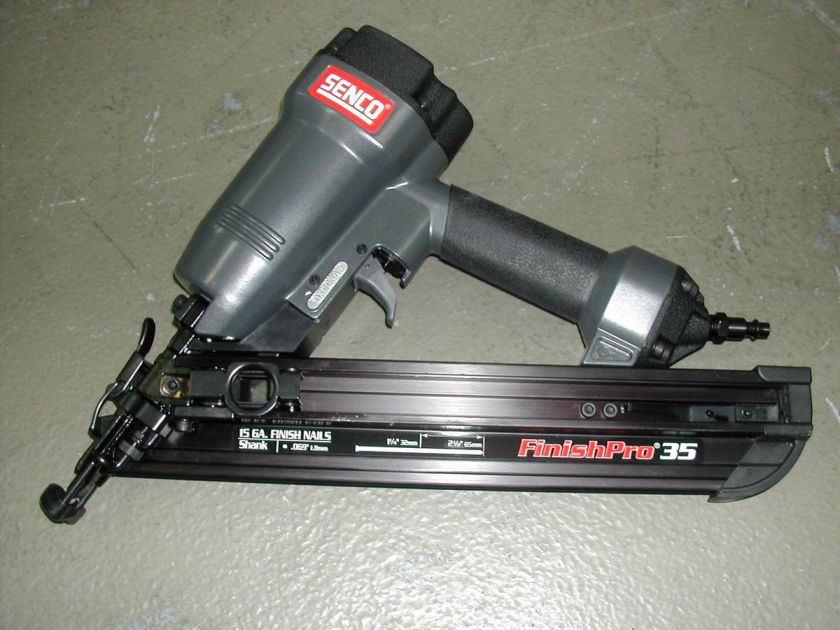 Senco Finish Pro 35 15 Gauge Finish Nailer Angled Nail Gun  