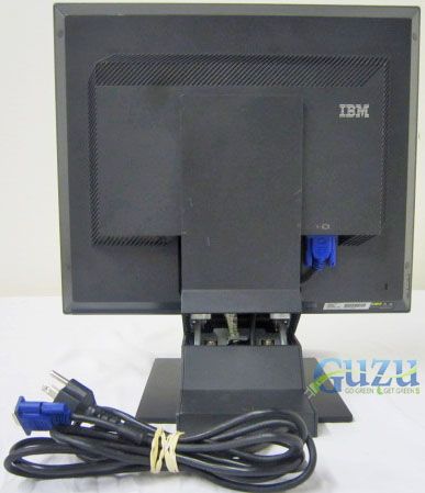 IBM 9818 ACO 17 LCD FLAT SCREEN COMPUTER MONITOR USED TESTED WORKING 