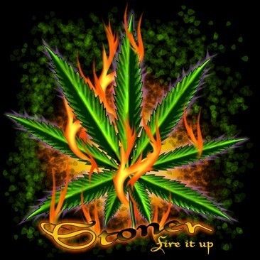 Stoner FIRE IT UP Marijuana Pot Weed T Shirt All Sizes  