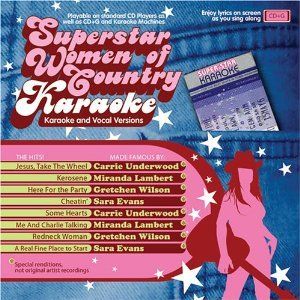 SUPERSTAR WOMEN OF COUNTRY KARAOKE  [CD+G] NEW  