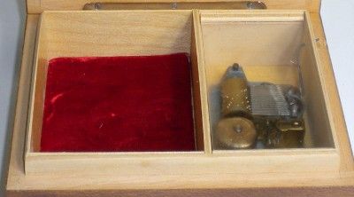 REUGE SWISS MUSIC/JEWELRY BOX PLAYS DR ZHIVAGO LARAS T  