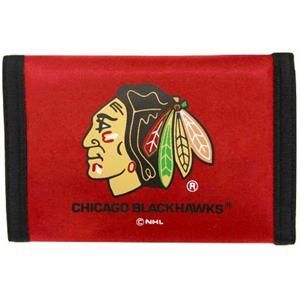 Chicago Blackhawks WALLET NYLON TRIFOLD Team Logo NHL  