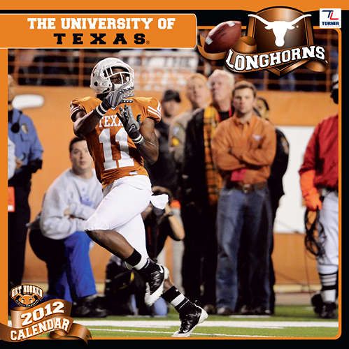 University of Texas Longhorns 2012 Mini Wall Calendar  